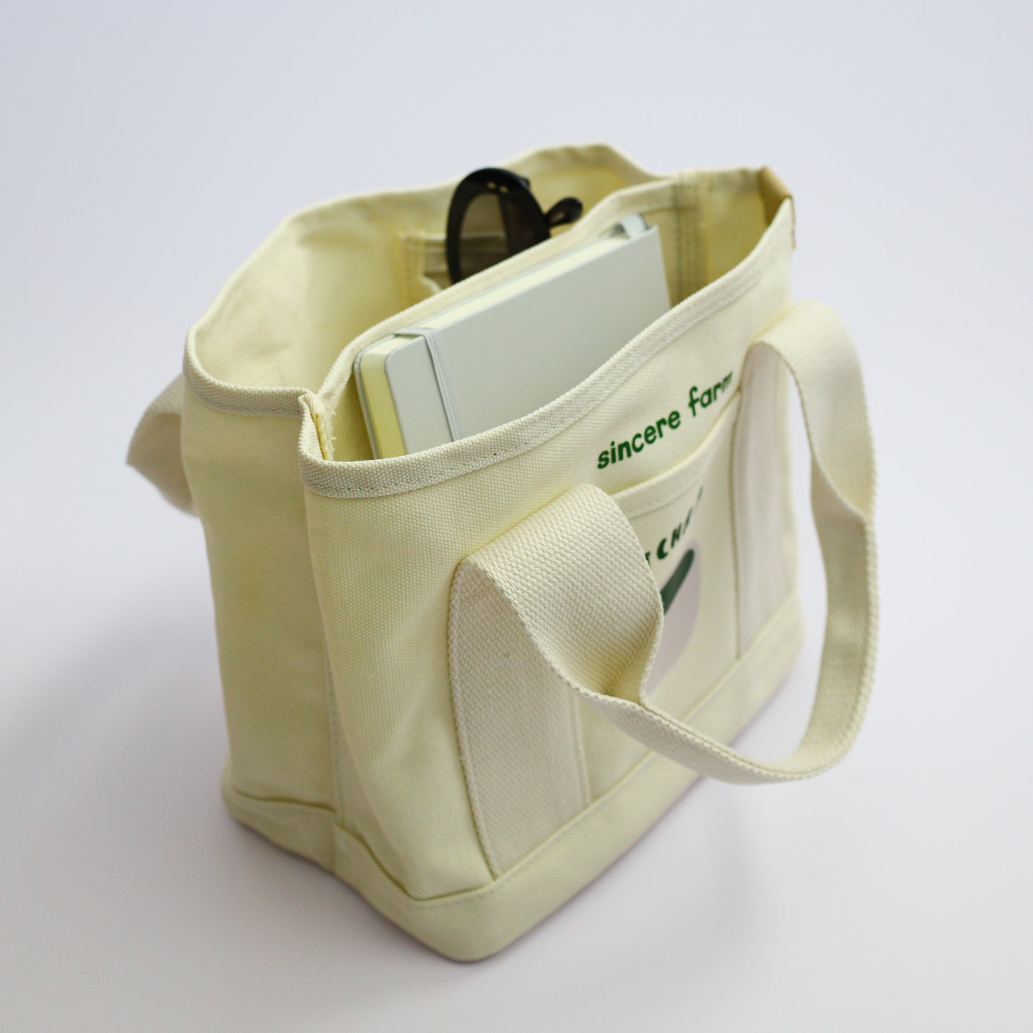 "Little Errand Buddy" Tote - Matcha Edition
