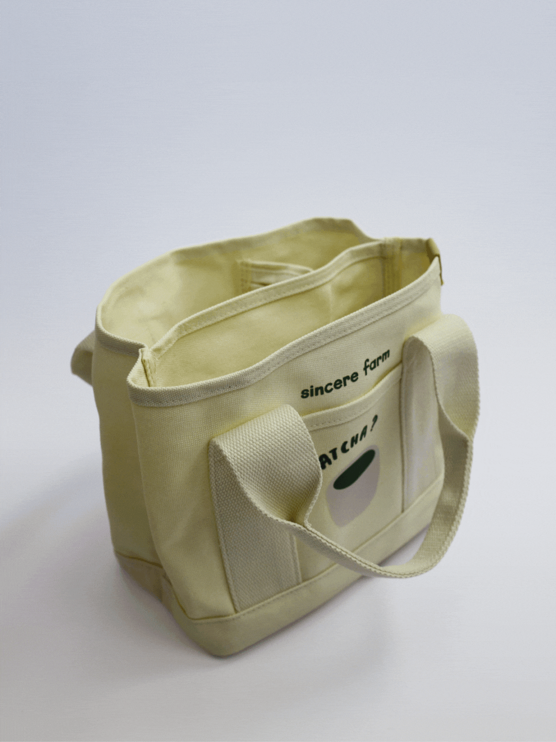"Little Errand Buddy" Tote - Matcha Edition