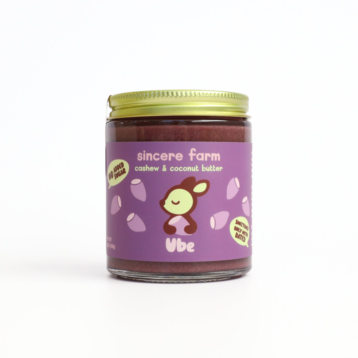 Ube Cashew Coconut Butter