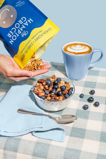 [The Hampton Grocer] Lemon + Dried Blueberry Granola
