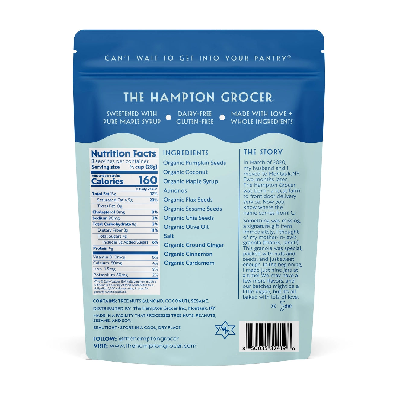 [The Hampton Grocer] Super Seed Grain Free Granola