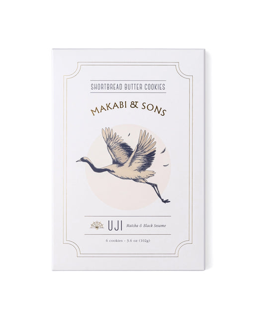 Makabi & Sons - Matcha Toasted Black Sesame Cookies (Uji)