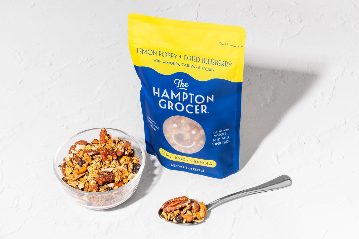 [The Hampton Grocer] Lemon + Dried Blueberry Granola
