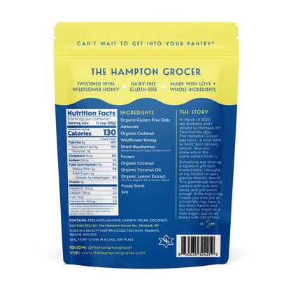 [The Hampton Grocer] Lemon + Dried Blueberry Granola