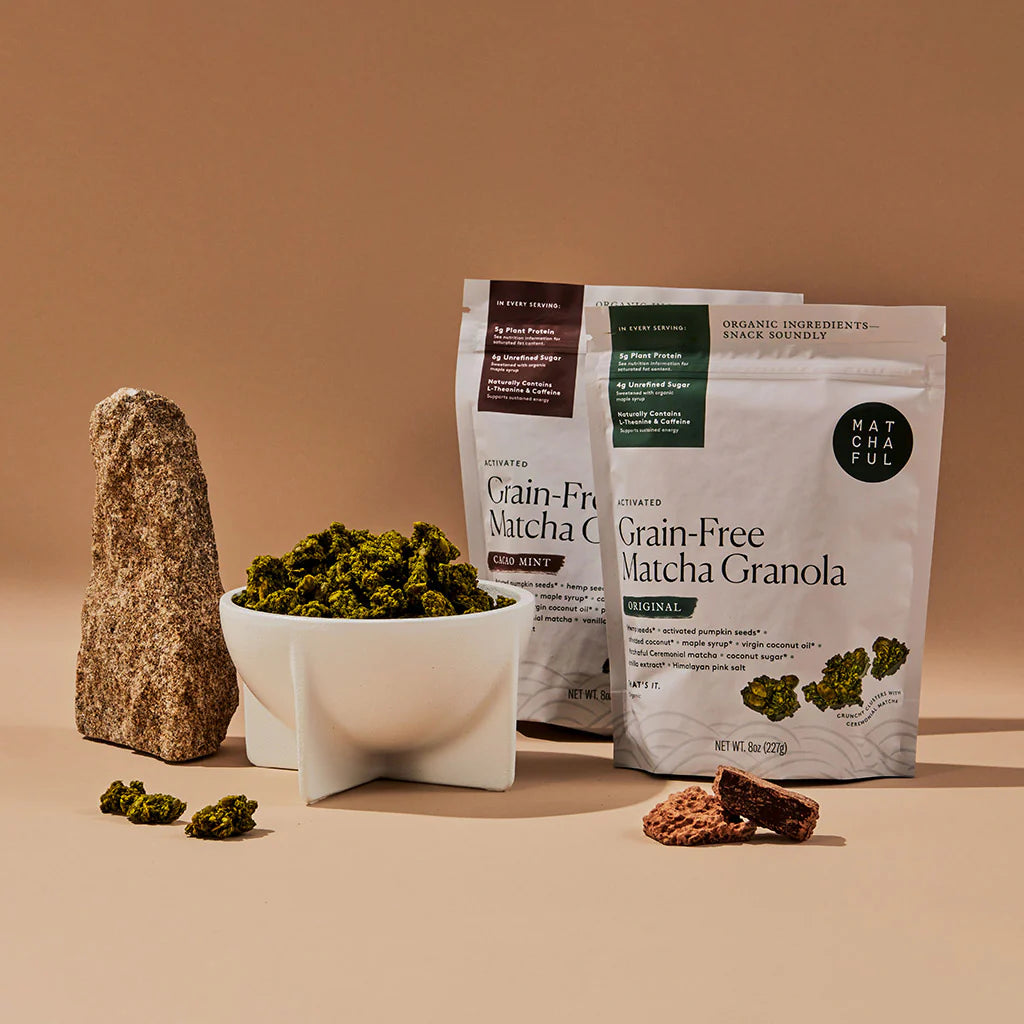 [Matchaful] Grain-Free Activated Matcha Granola