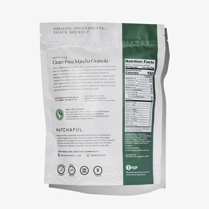 [Matchaful] Grain-Free Activated Matcha Granola