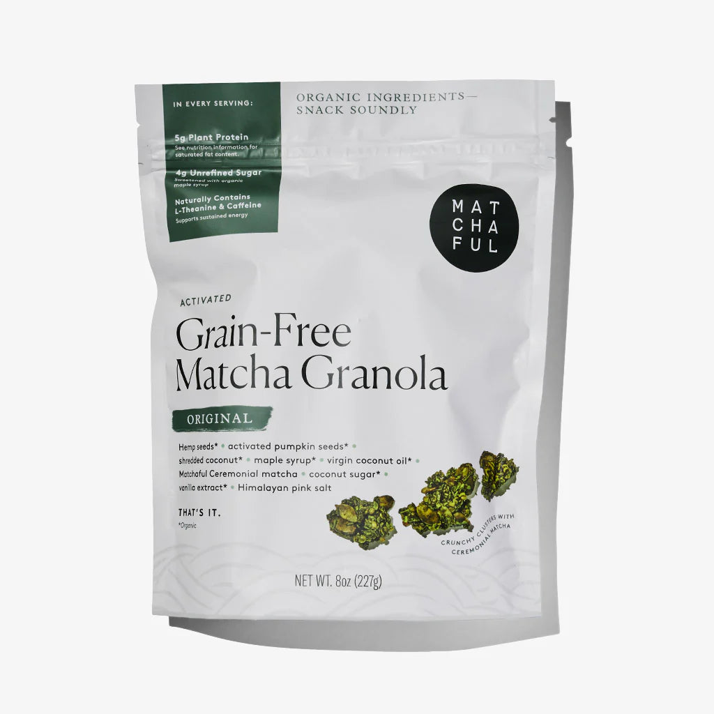 [Matchaful] Grain-Free Activated Matcha Granola