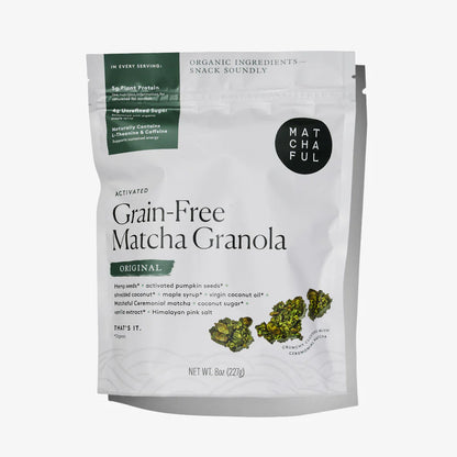 [Matchaful] Grain-Free Activated Matcha Granola