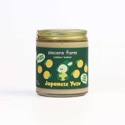 Yuzu Cashew Butter - Limited Quantities