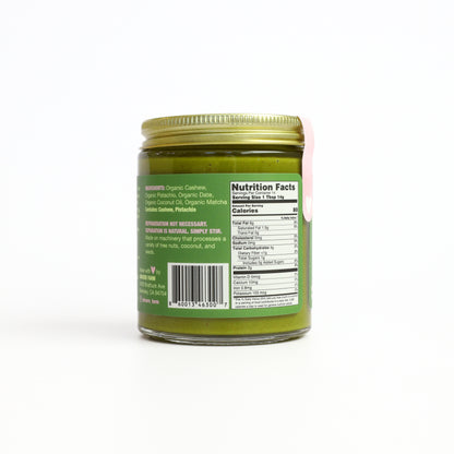 Matcha Cashew Pistachio Butter