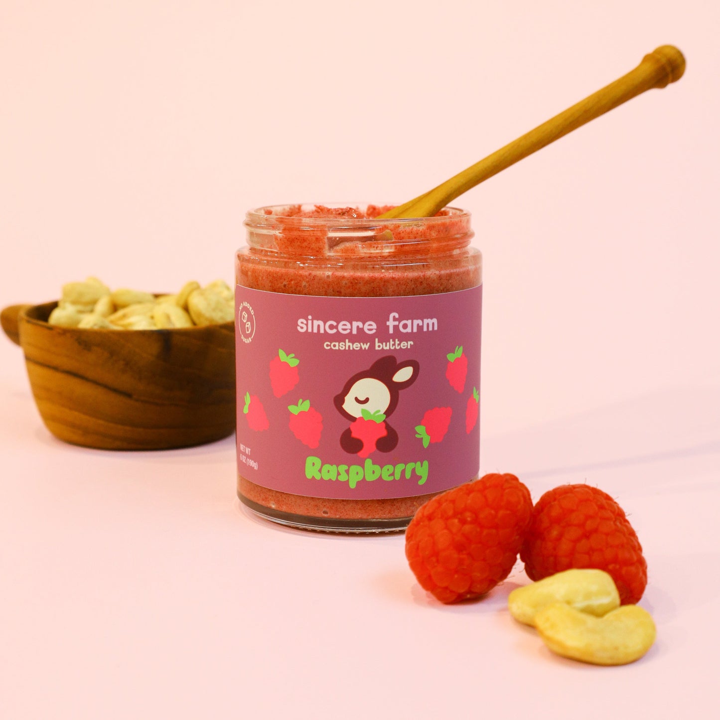Raspberry Cashew Butter