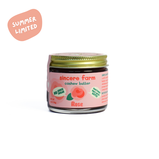 Summer Rose Cashew Butter - Mini Jar