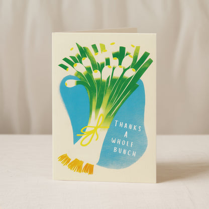 "Thanks a Whole Bunch" - Veggie Edition, Set of 2 Greeting Cards