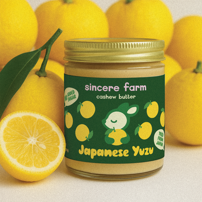 Yuzu Cashew Butter - Limited Quantities
